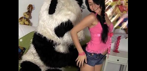  Awesome babe has sex with cite Panda